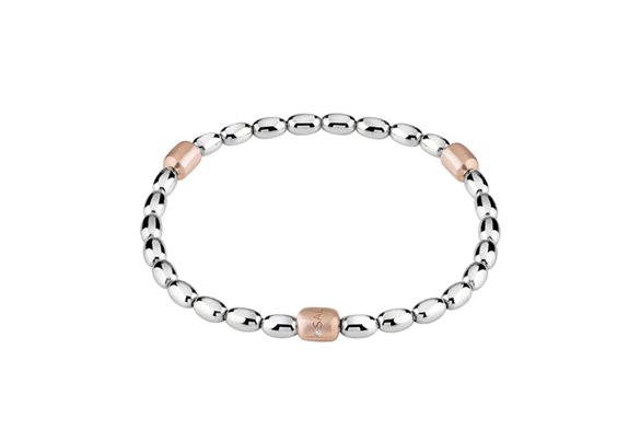 Bracciale Salvini Uomo Nirvana in Argento Diamante 0.01 Ct 20087218 - 20087218